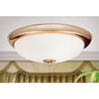 Plafoniera clasica alama Aur 24k 3xE27/60W, Empire DL 7-087/3/47 Gold-Opal Orion